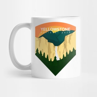 yellowstone national park classic design Mug